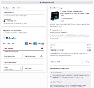ZCode System Trial Proof
